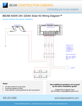 24V 220Ah solar wiring diagram
