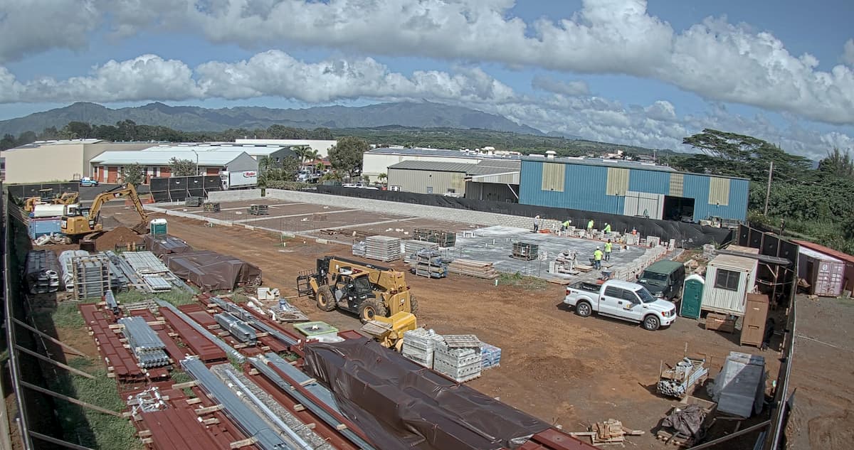 Construction camera for new dealership