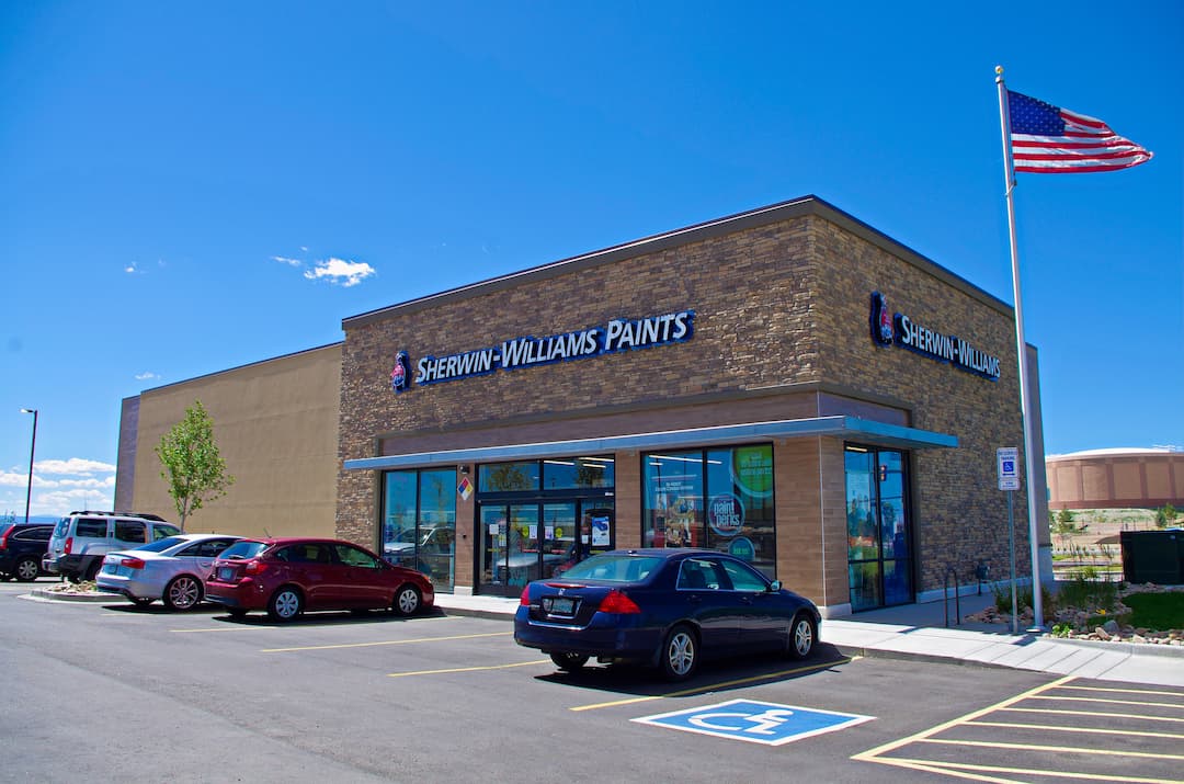 Sherwin Williams retail store captured by an iBEAM camera