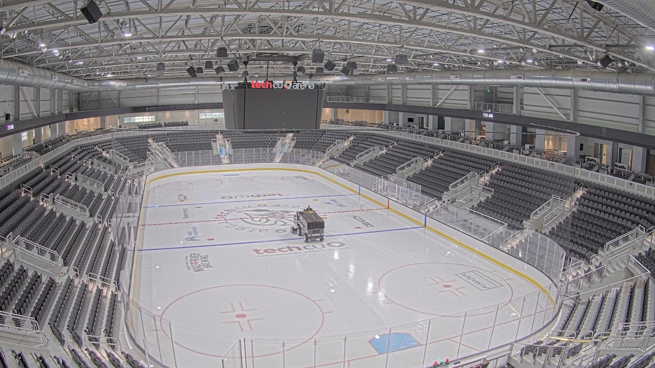 Ice hockey arena