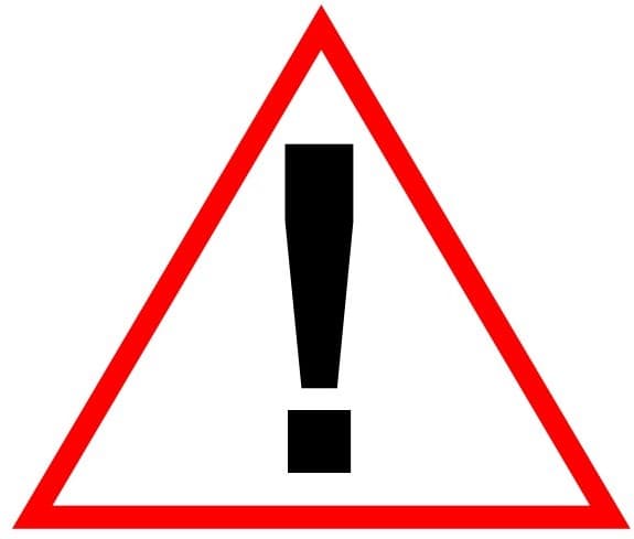 warning sign